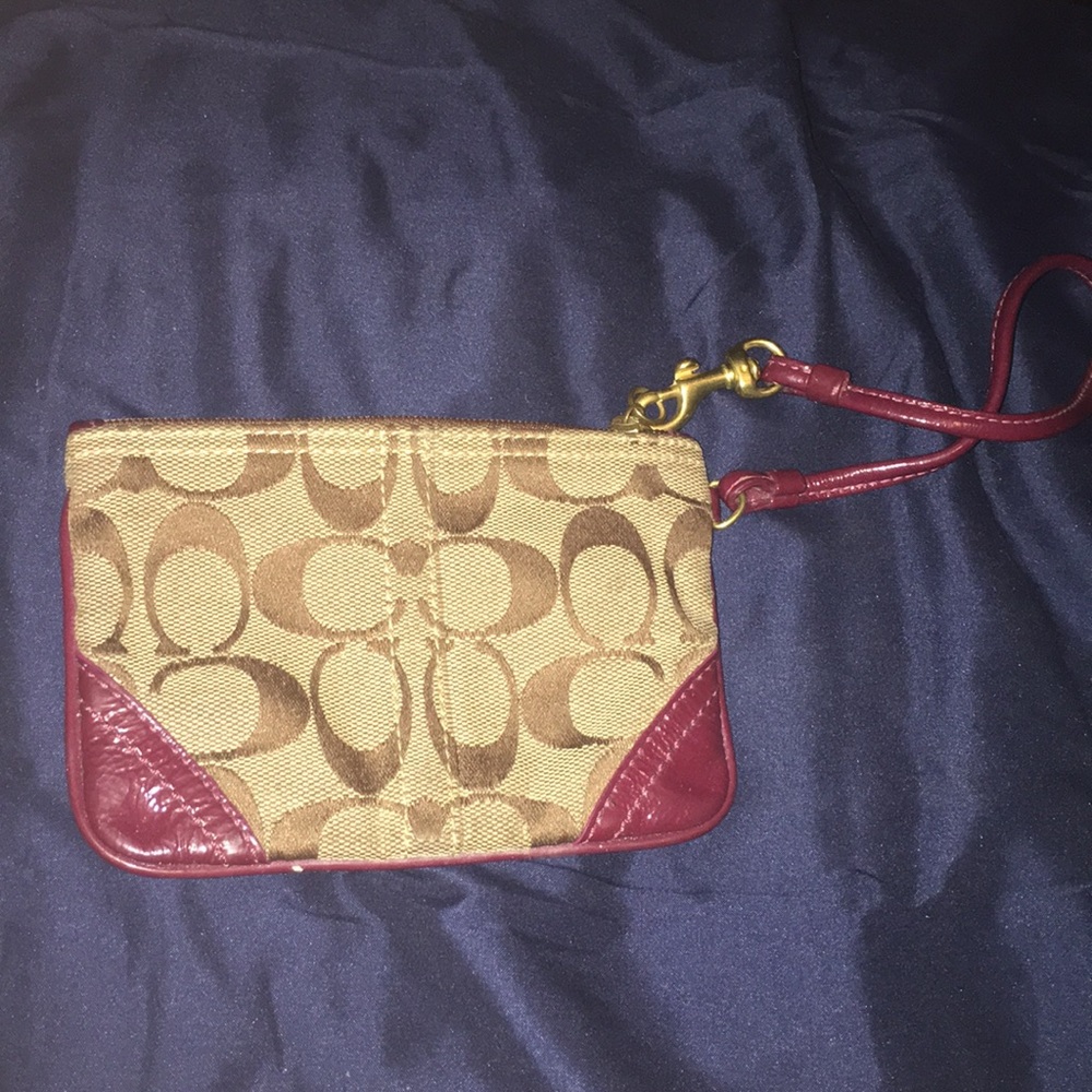 Coach wristlet